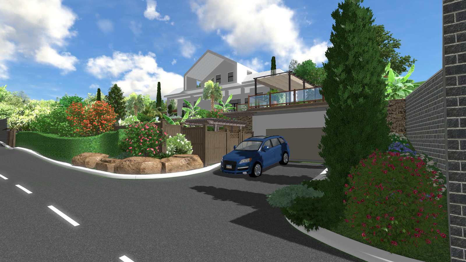 Приусадебный участок индивидуального жилого дома