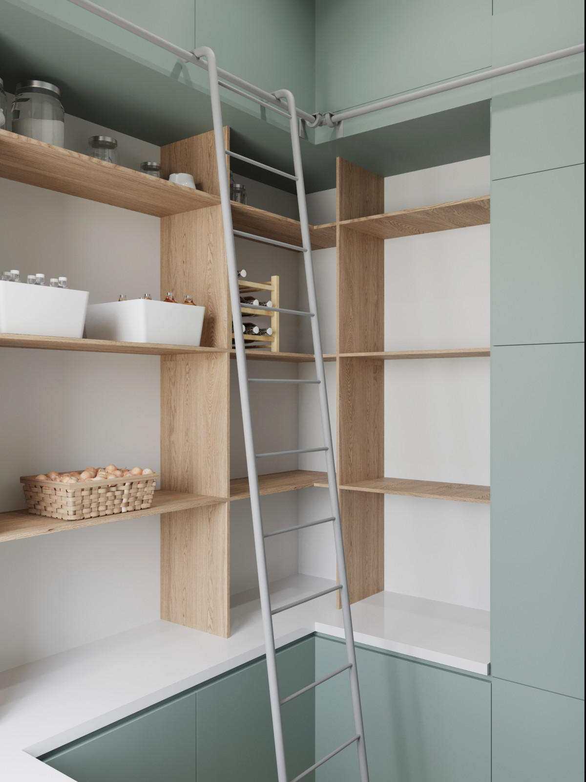 Дом в Репинских усадьбах. Кладовая