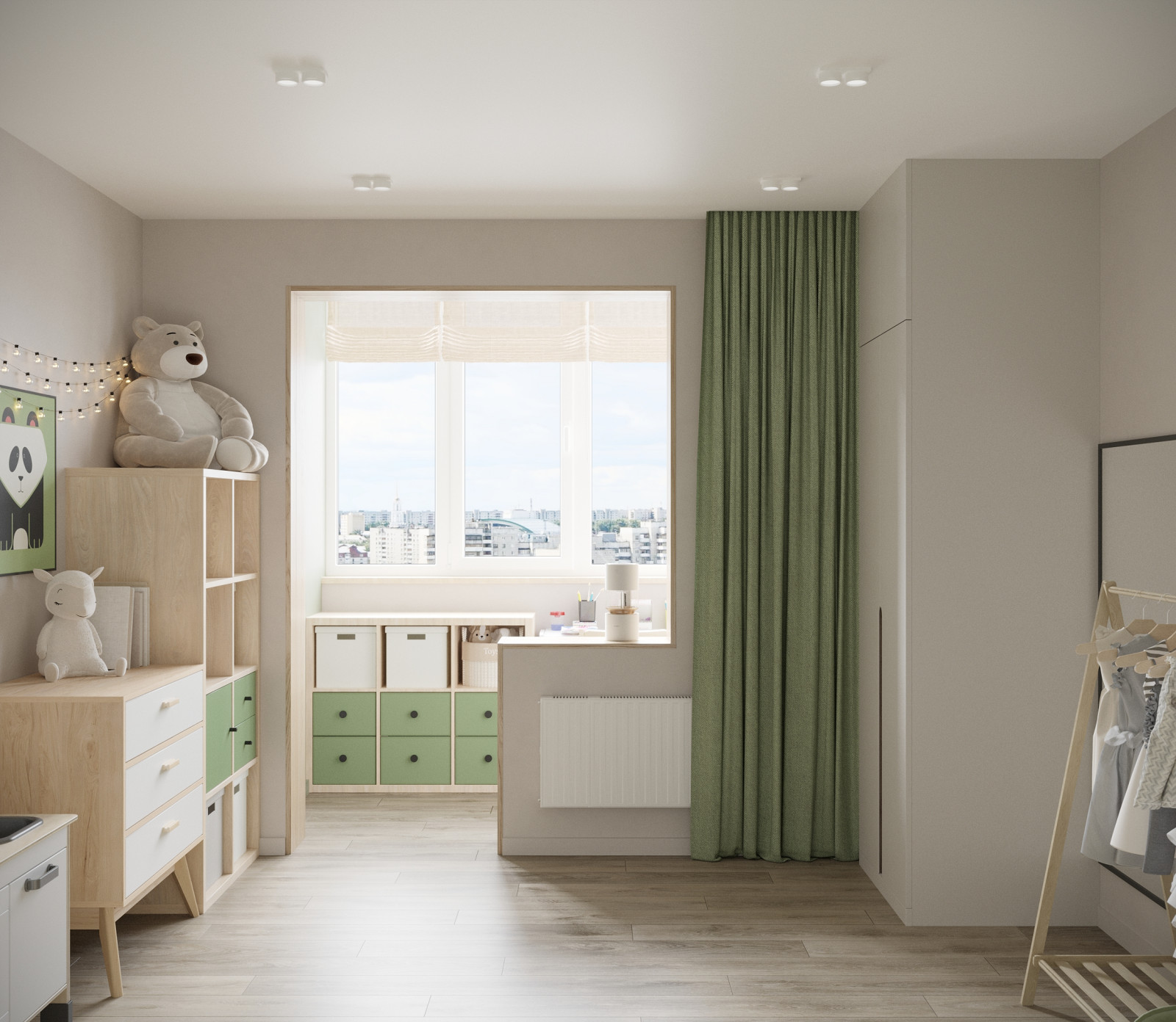 Квартира для семей с детьми