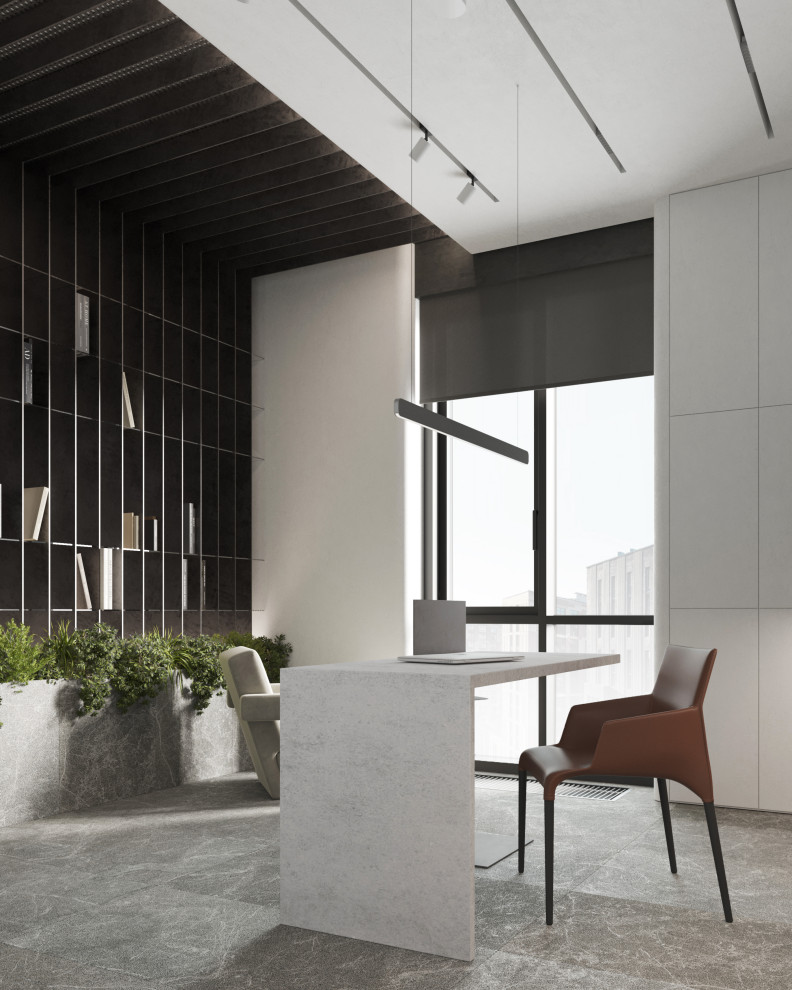 Кабинет в современном стиле