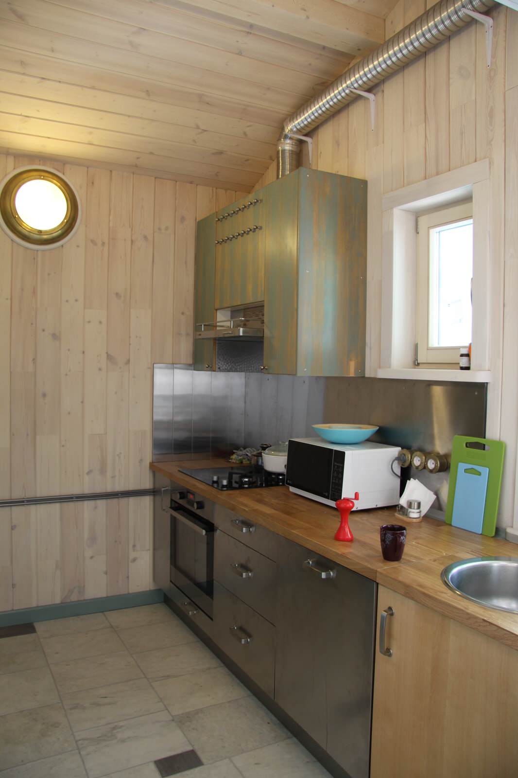 Дом с верандой каркасный 86м2