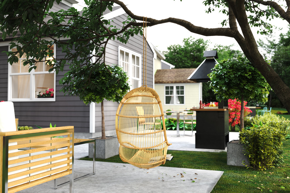 Визуализация коттеджного поселка в США