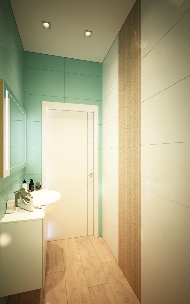 Дизайн-проект ванной комнаты от «Strekoza Design»