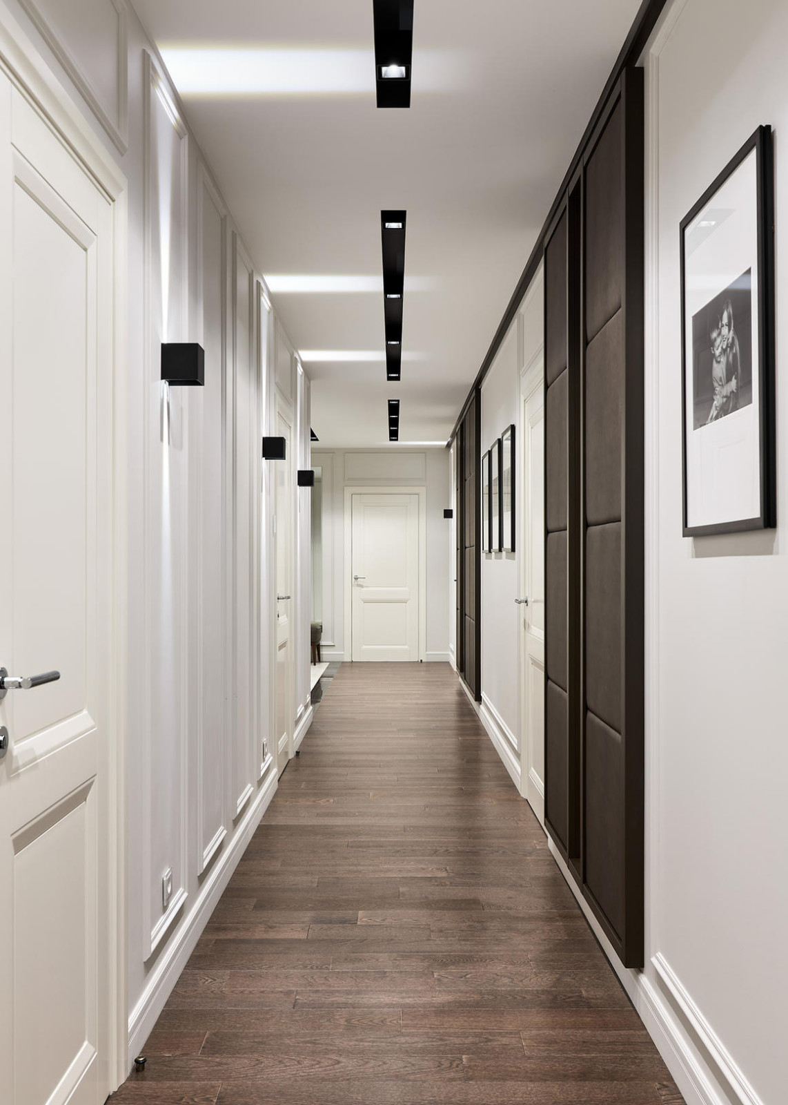 Объединение двух квартир 200 м2 в стиле неоклассика- ЖК Легенда Дальневосточного