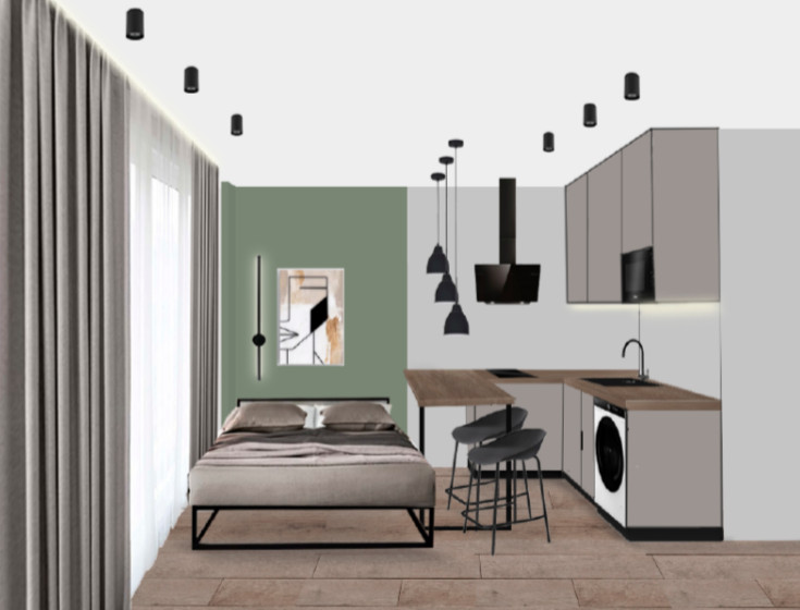 Обложка проекта: коллажи интерьеров из разных проектов