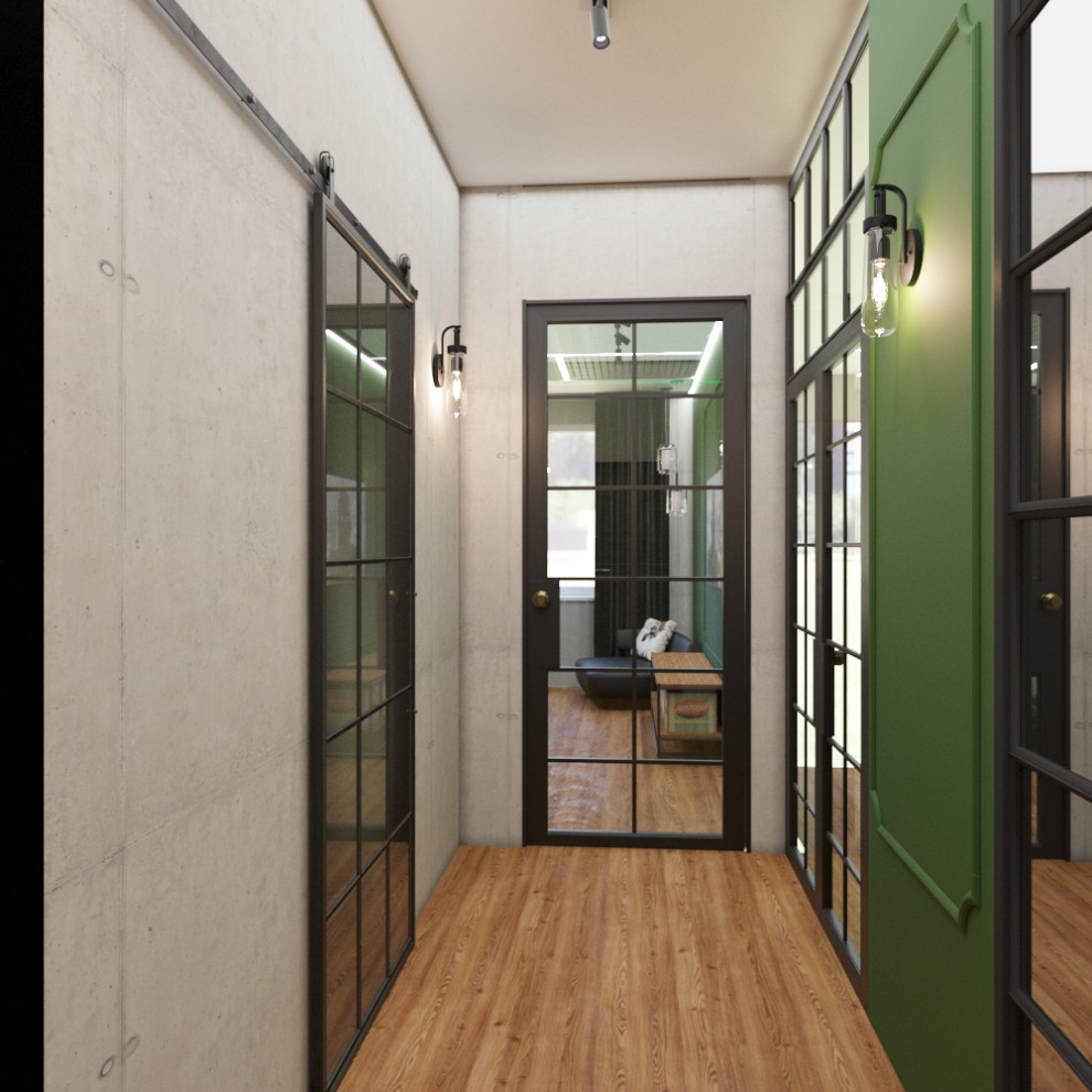 Дизайн-проект  1-й квартиры студии ЖК Европейский берег