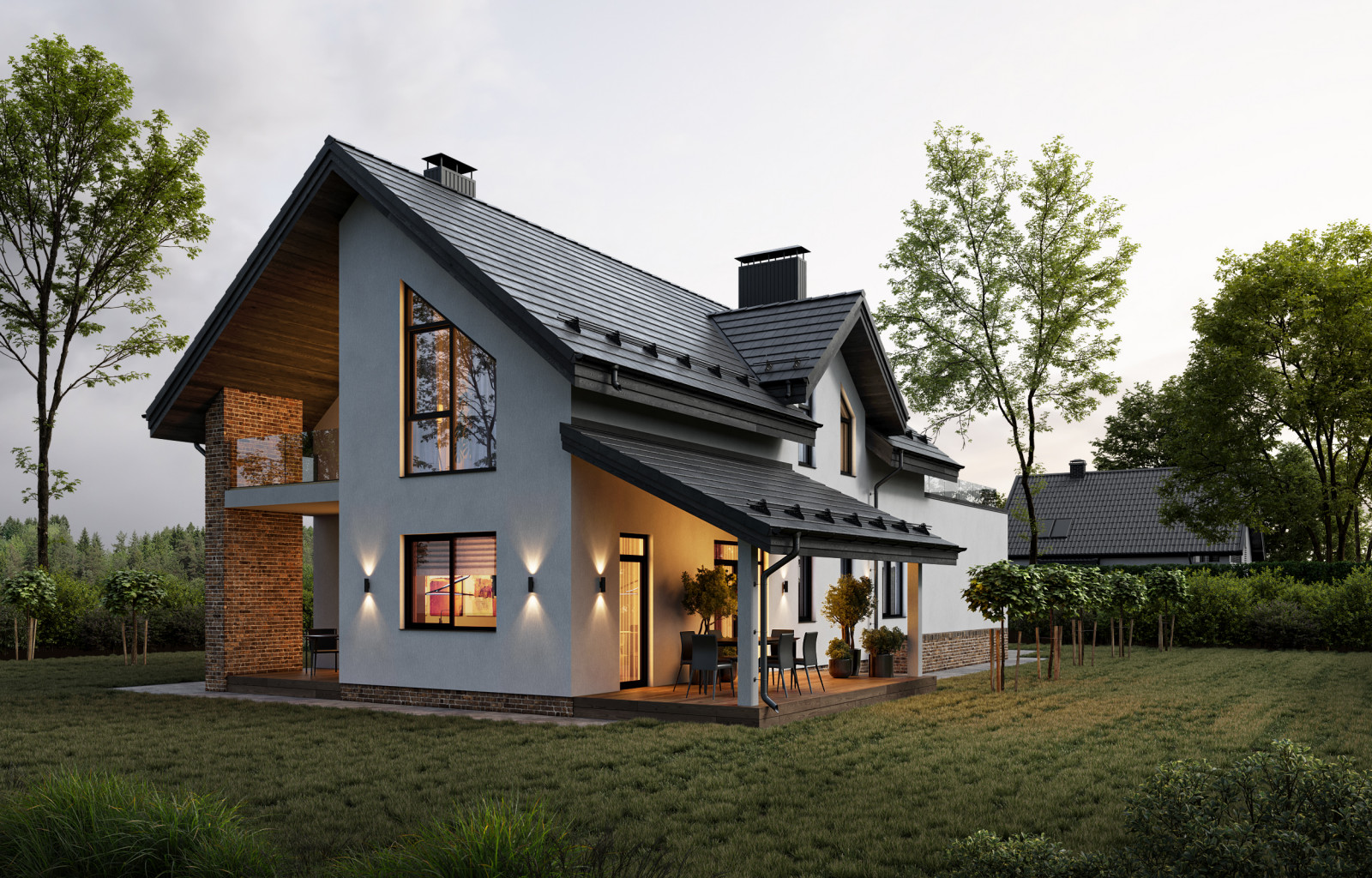 Дом в скандинавском стиле