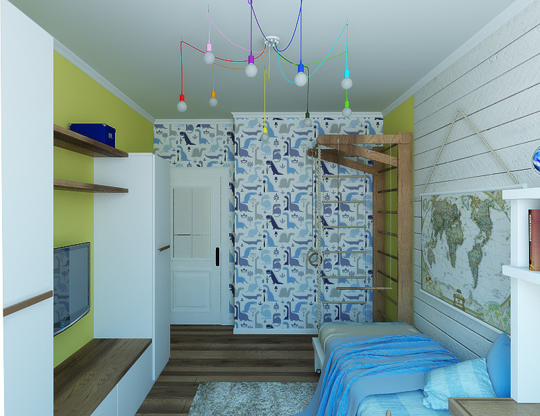 Обложка проекта: детские комнаты
