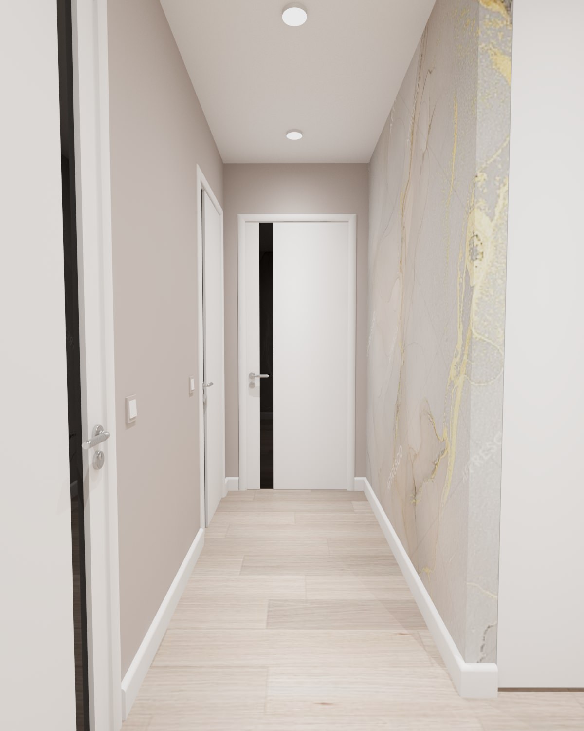 Обложка проекта: стильная прихожая