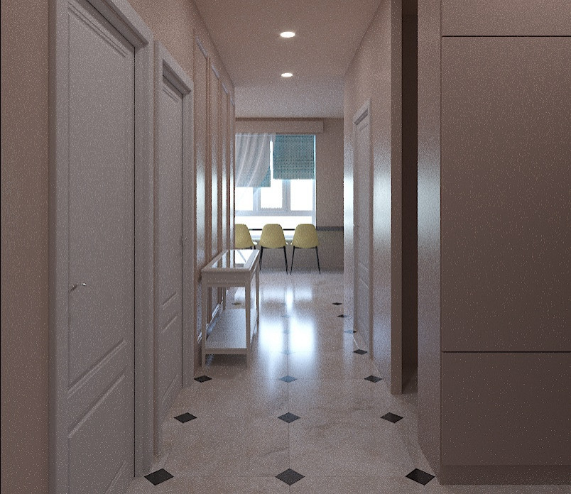 Обложка проекта: Проект двухкомнатной квартиры