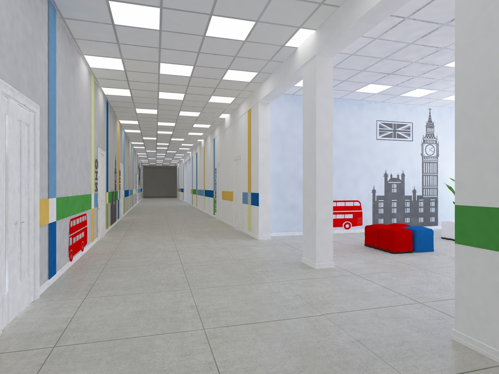 Дизайн интерьера школы