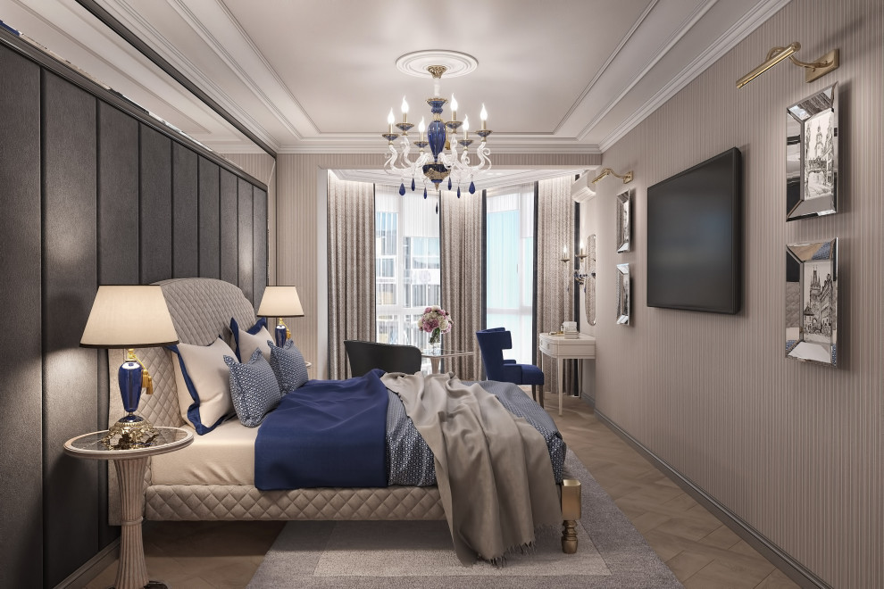 Квартира в ЖК «7 континент», спальня