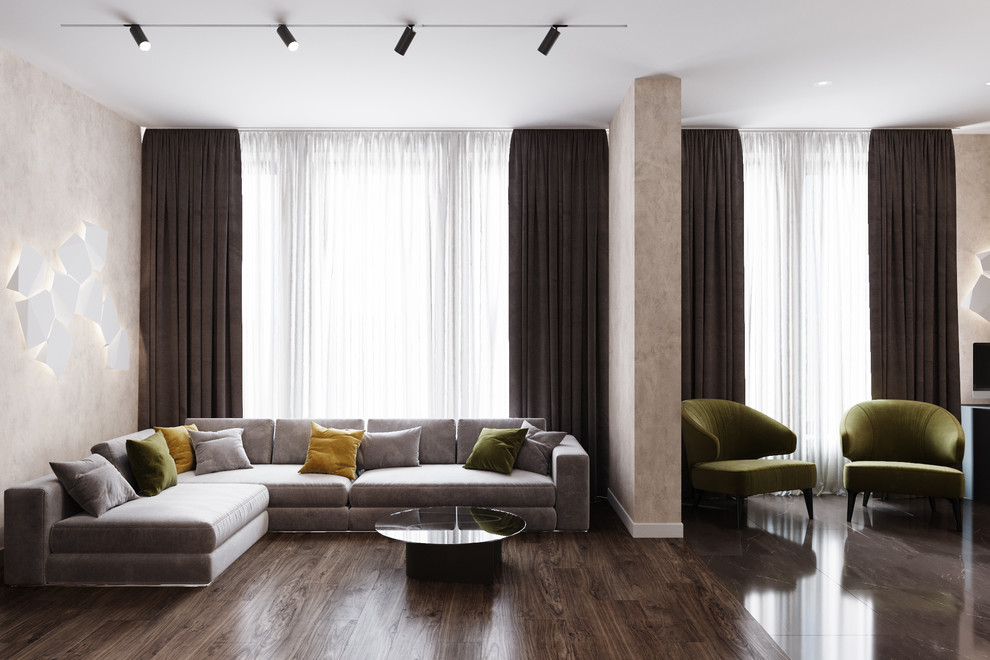 Квартира 200 кв.м. в современном стиле в ЖК Vander Park.