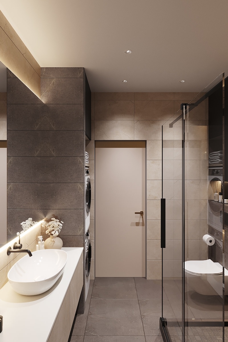 Проект квартиры 109 кв.м для семьи из г. Кемерово