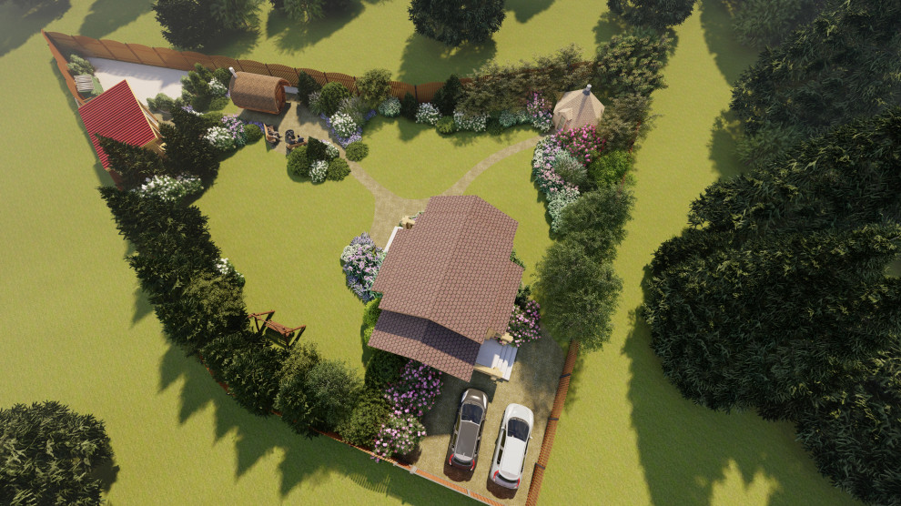 Обложка проекта: Хвойный  сад