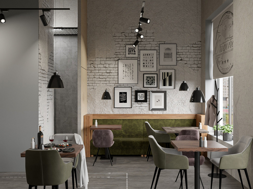 Ресторан в стиле лофт