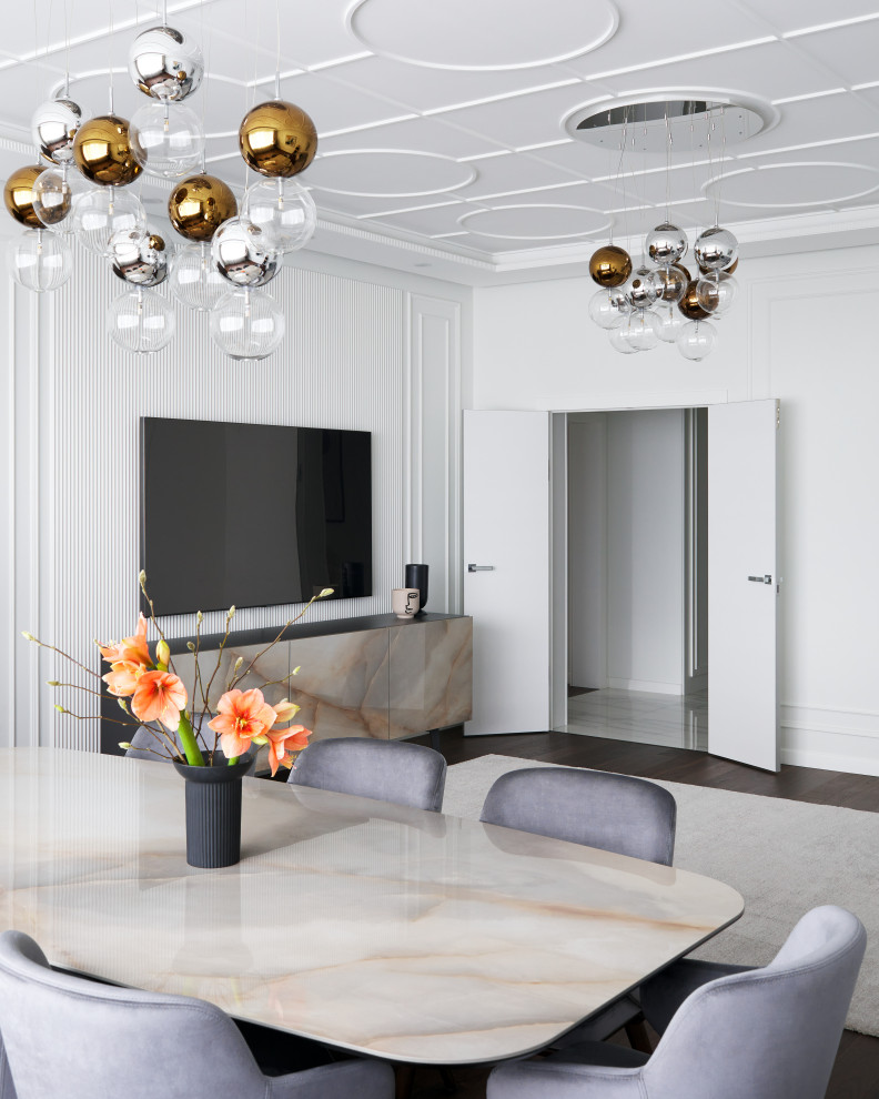 Проект четырехкомнатной квартиры в г Алматы, жилой комплекс AFD Plaza