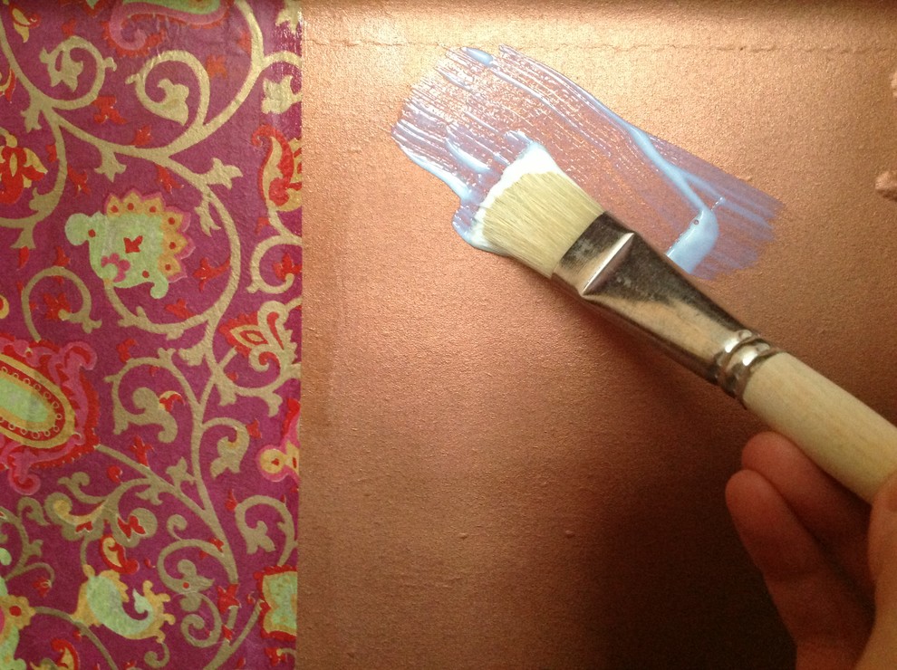 DIY: Декупаж чемодана своими руками