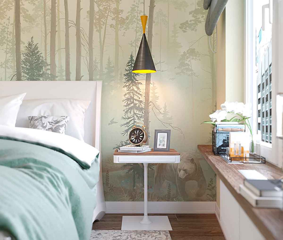 Уютная спальная комната для родителей