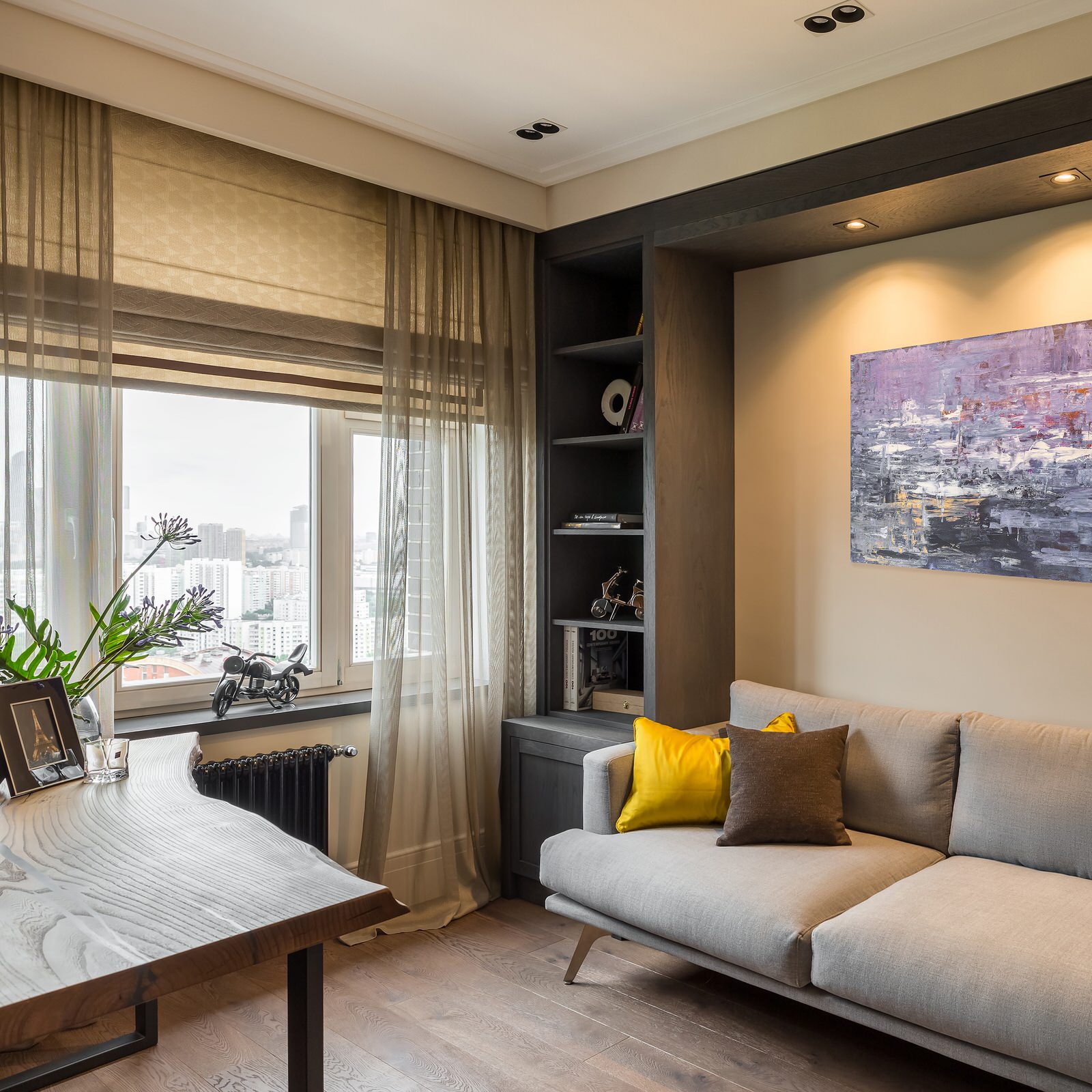 Реализация трехкомнатной квартиры ЖК"Народного ополчения"(Two-bedroom apartment)