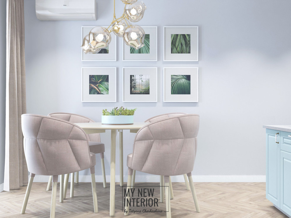 Дизайн кухни двухкомнатной квартиры - 60,3 кв.м.