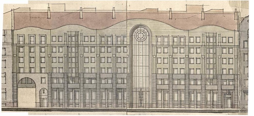 Жилой дом в центре Санкт-Петербурга