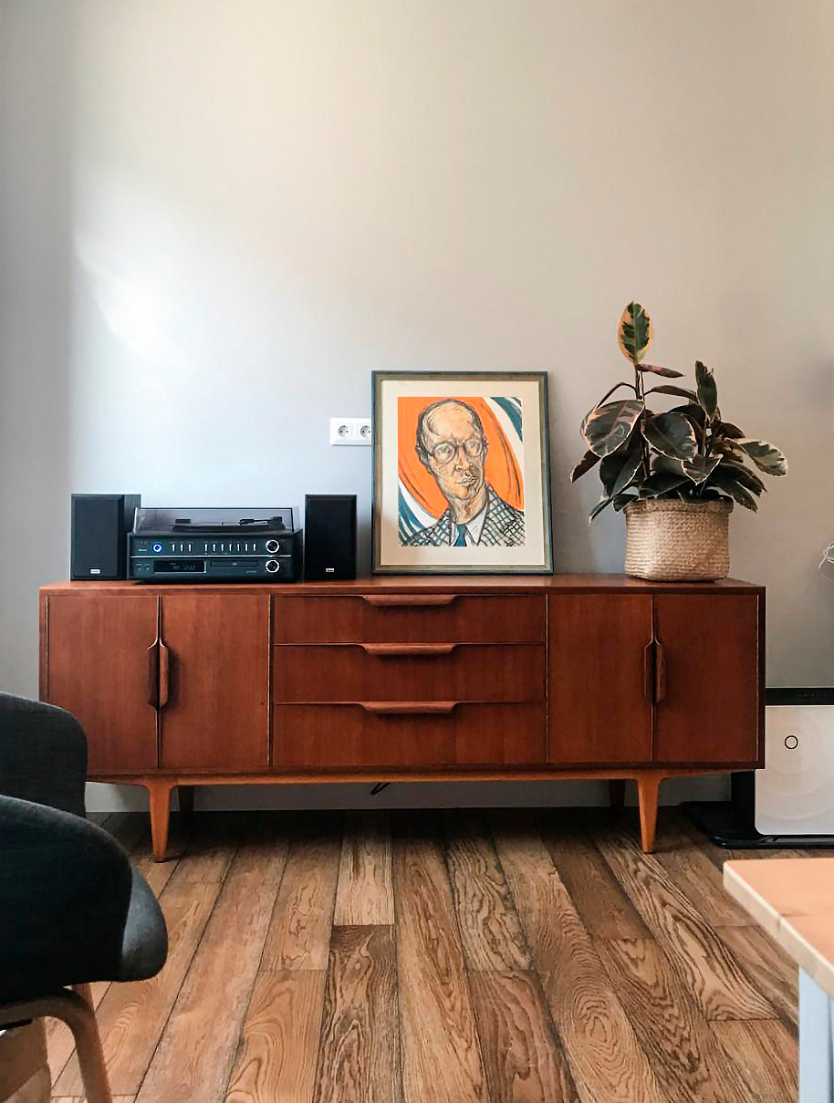 Квартира для молодой семьи "Скандинавия в деталях"