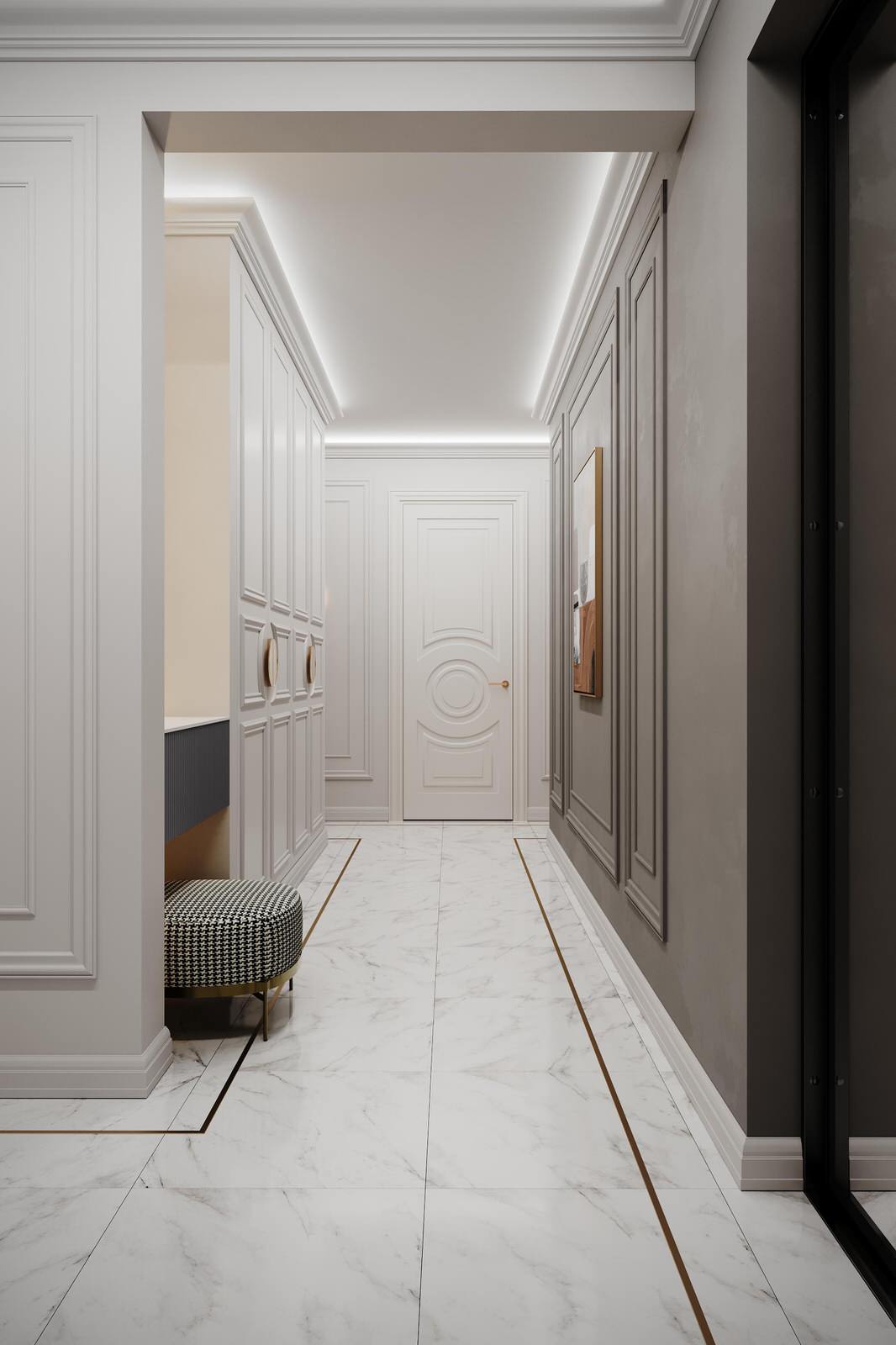 Обложка проекта: Неоклассика в ЖК "Приморский квартал"