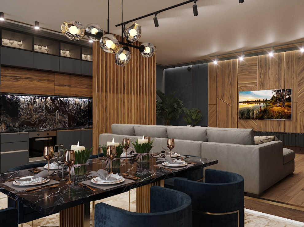 Кухня-гостиная