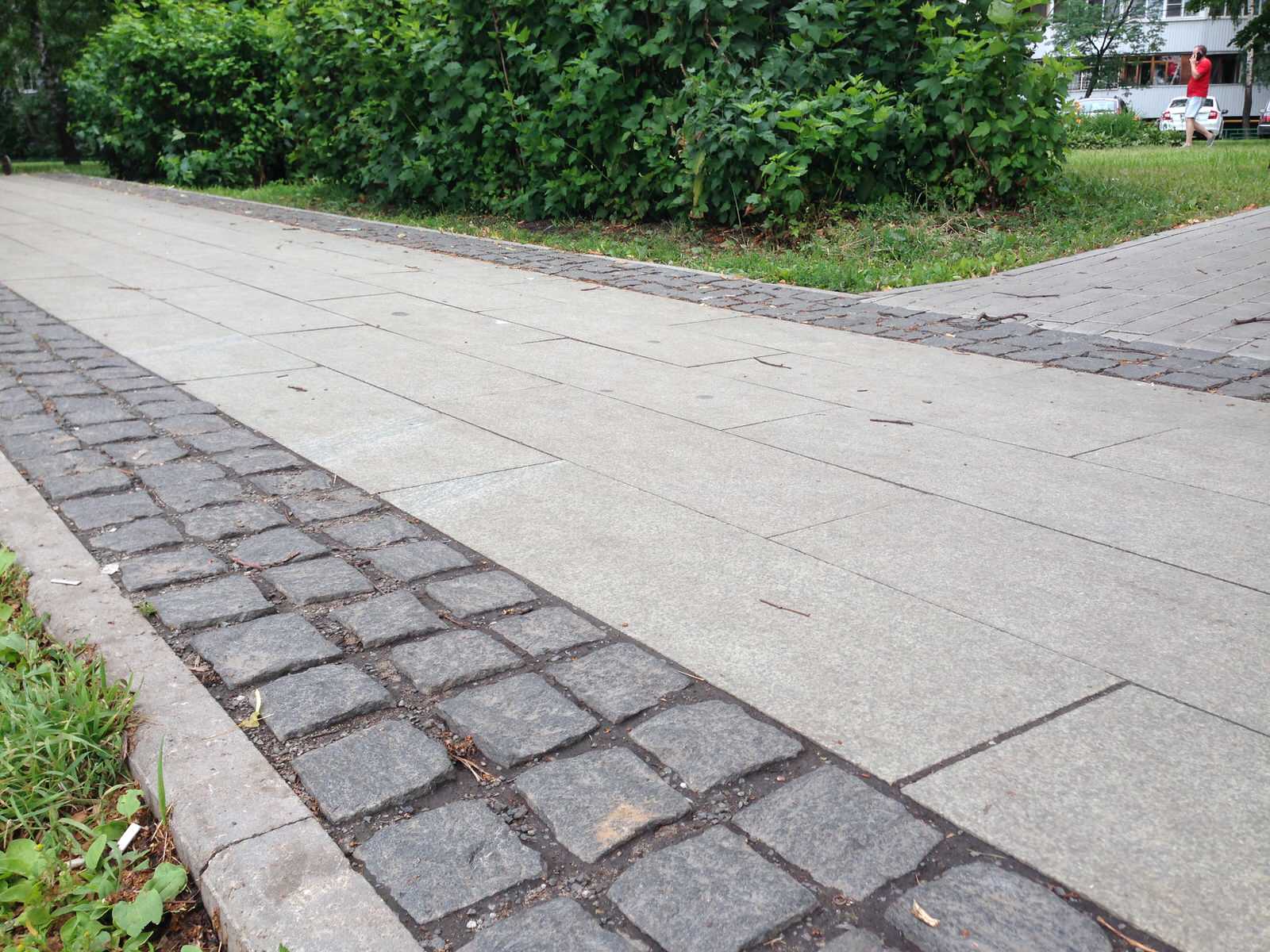 Мощение дорожек