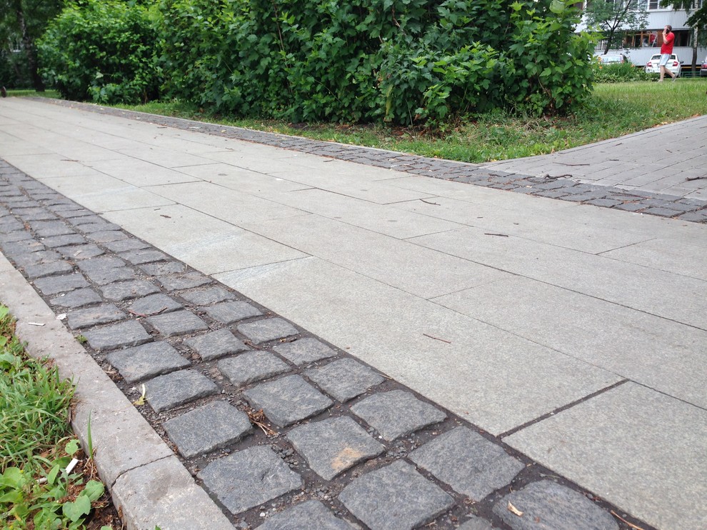 Мощение дорожек