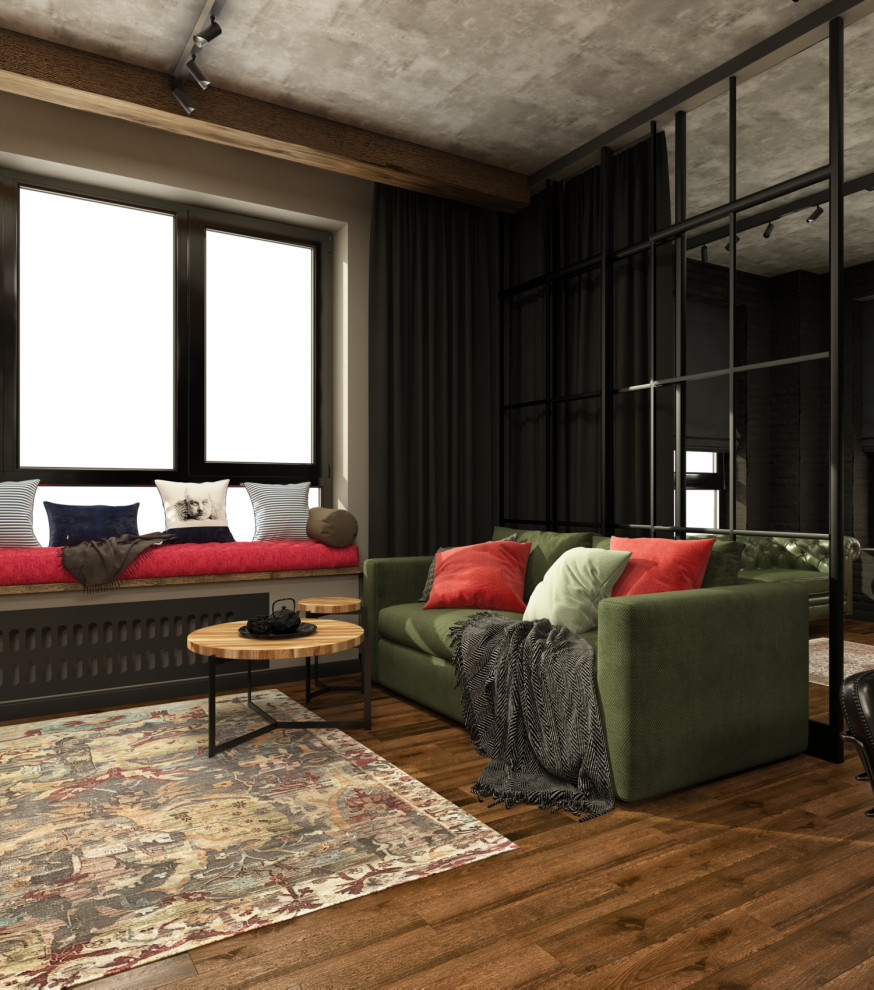 Обложка проекта: Loft 3 bedroom apartment