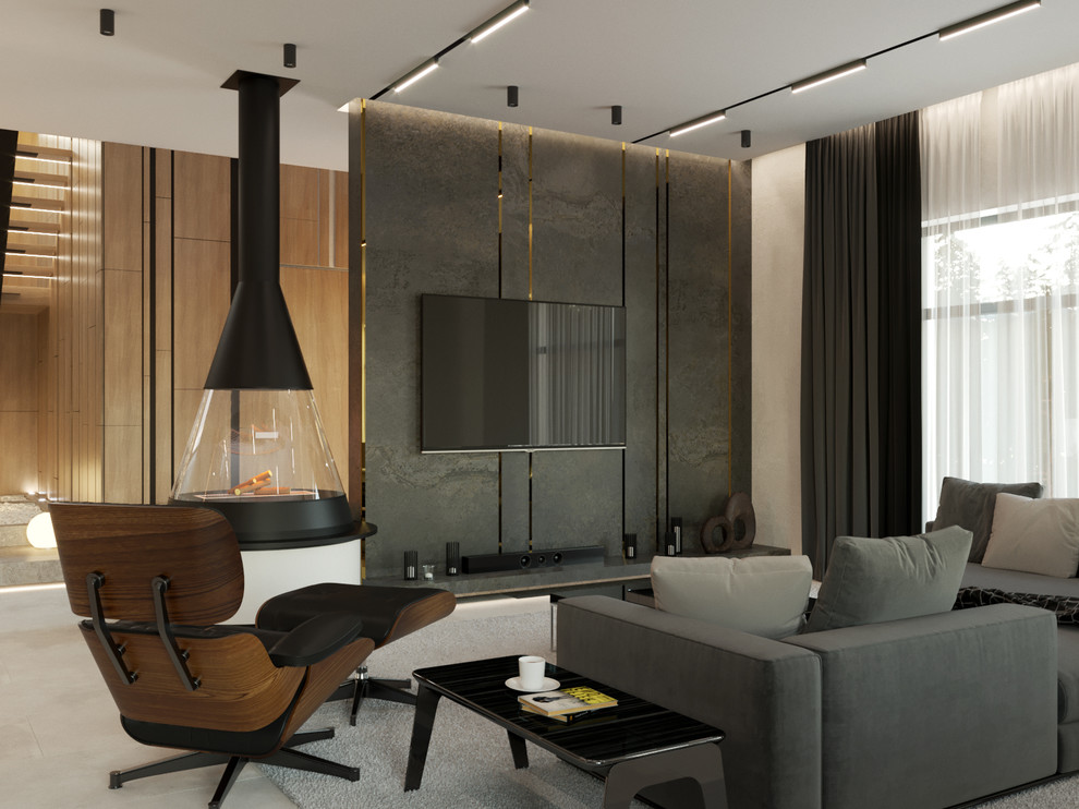 Лесной остров.Гостиная