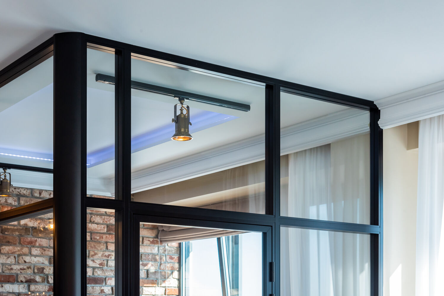 Перегородки Nayada в апартаментах элитного ЖК Матч Поинт