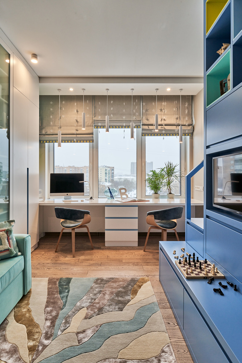 Московская квартира с настроением отпуска