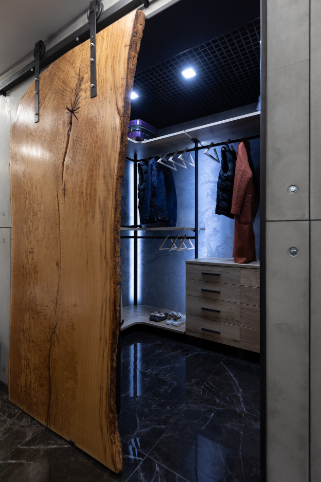 Квартира 170м2 | BLACK NATURE | Современный индустриальный стиль