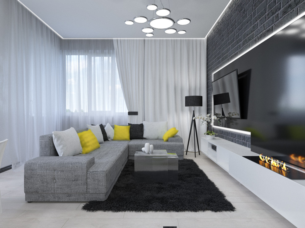 Шахматная доска с яркими акцентами