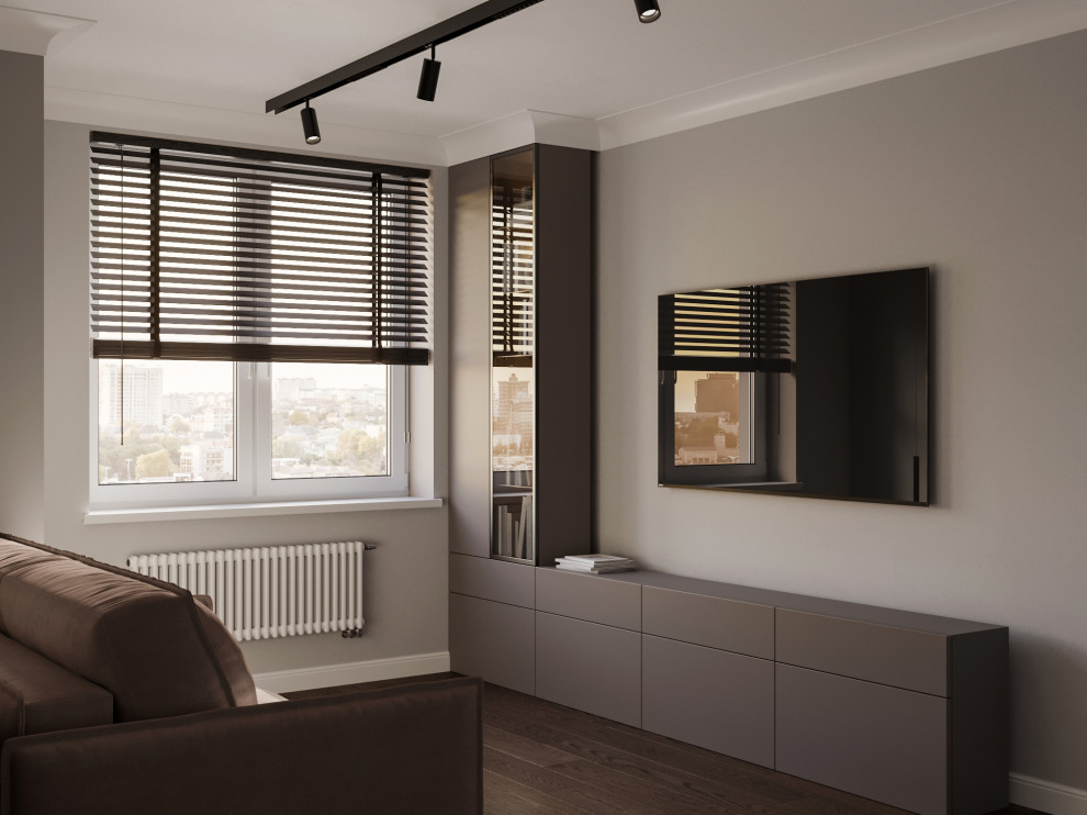 Дизайн проект 3-х комнатной квартиры "Зеленая роща"