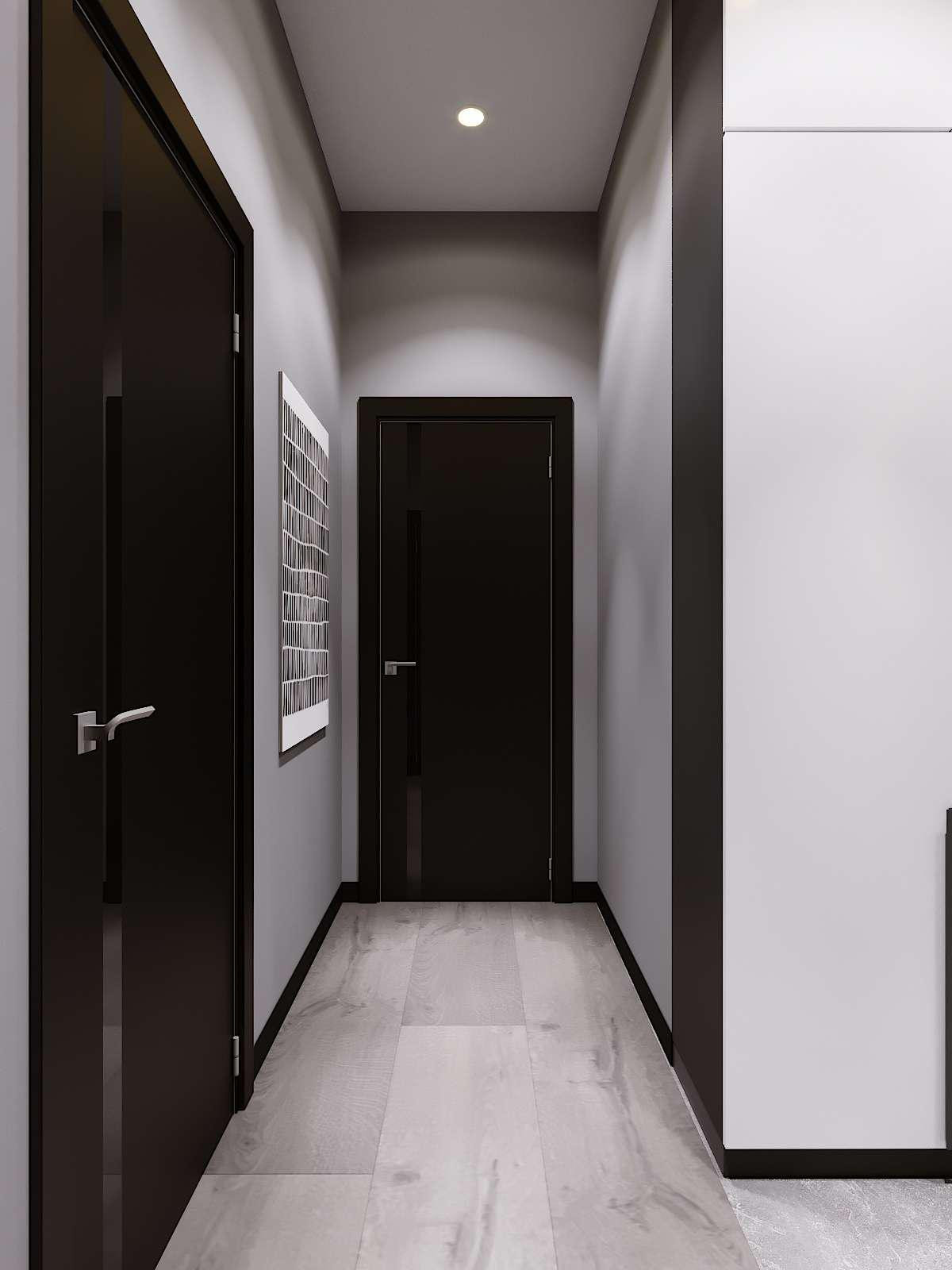 Дизайн-проект  квартира в ЖК «Живописный» 56 м²