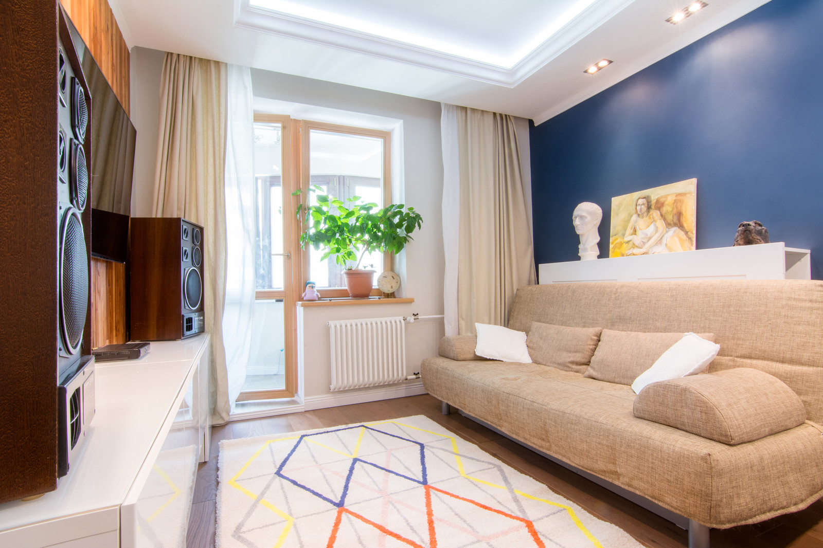 Houzz тур: Одна квартира для трех взрослых людей