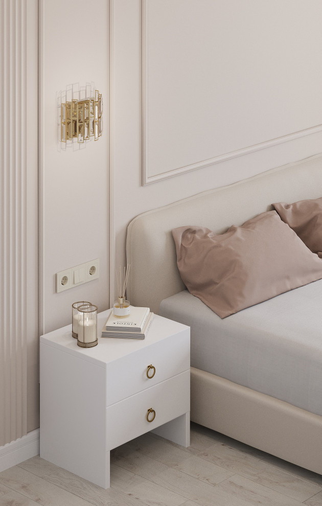 Обложка проекта: Дизайн-проект однокомнатной квартиры -Классика