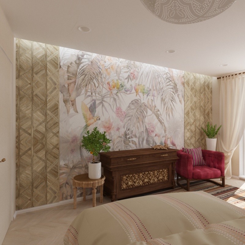 Восточная любовь по-уральски - спальня