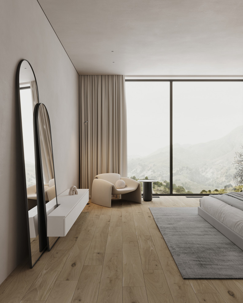 Спальня в стиле минимализм