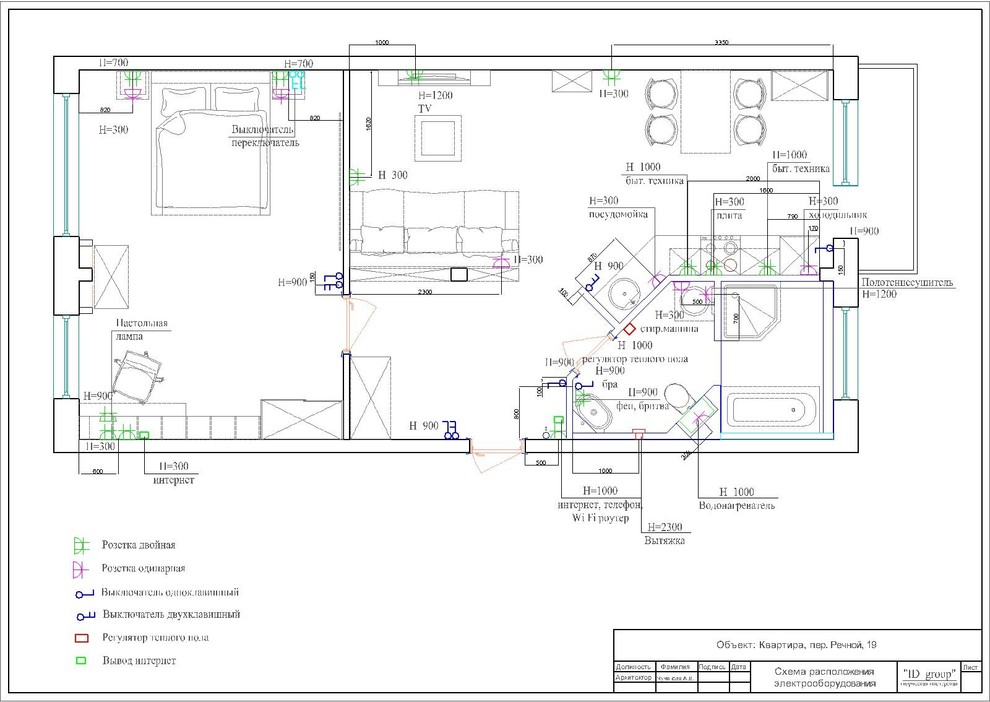 Квартира на пер. Речной, Красноярск