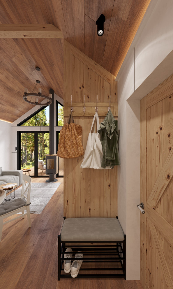 Дизайн-проект домика для глемпинга в Краснодаре 41м2