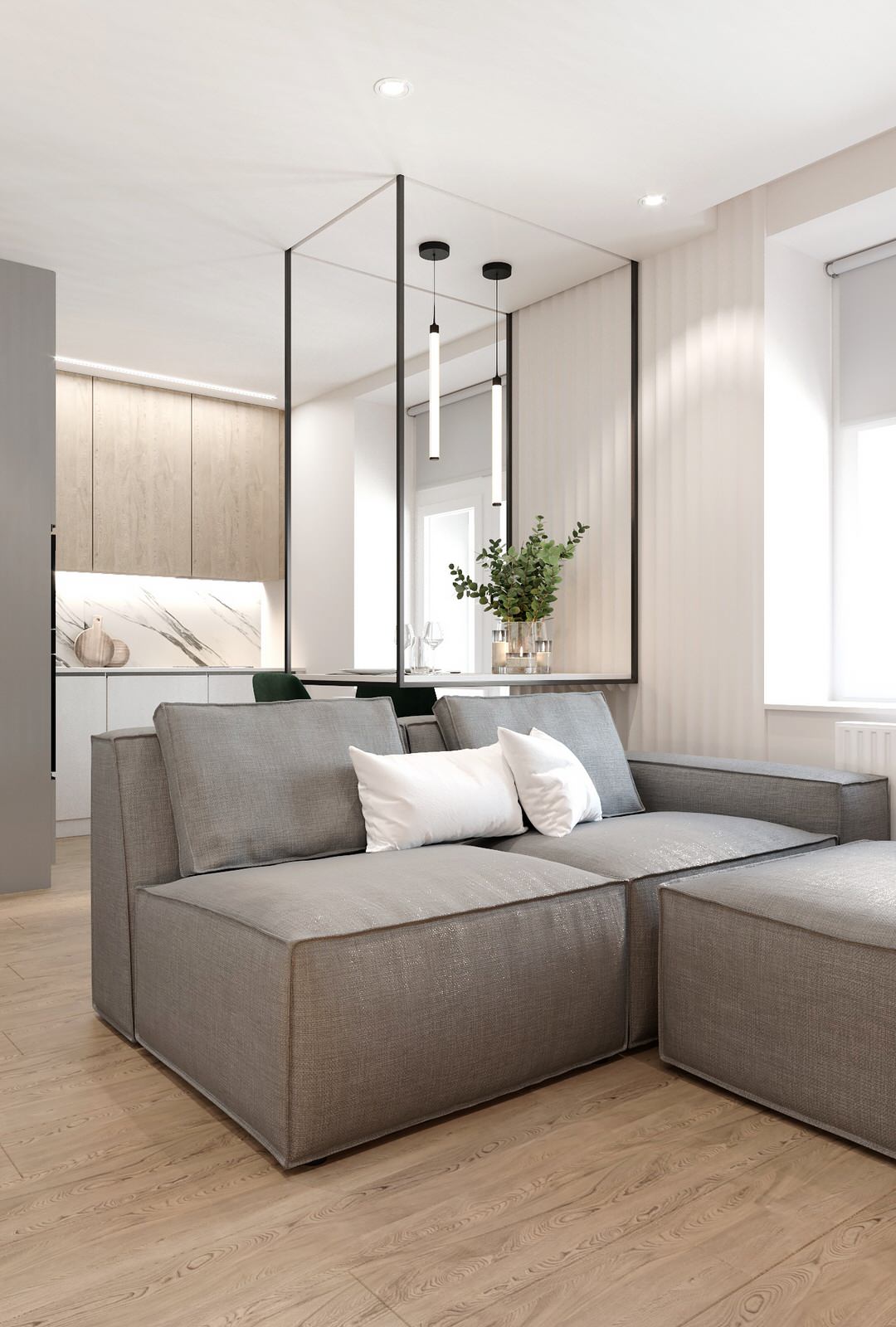 г.Красногорск, ул. Пришвина, 33,6м2