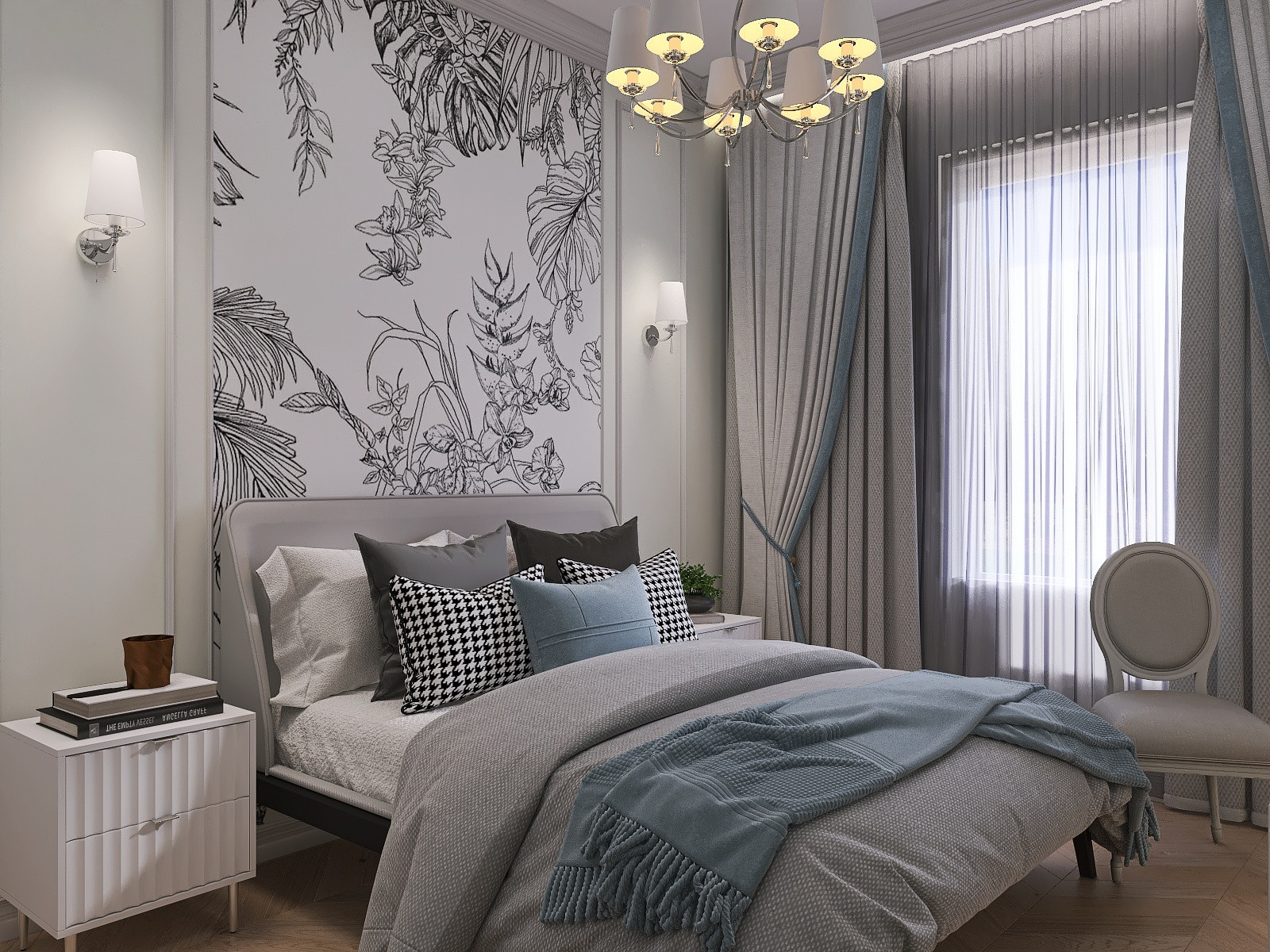 Проект дома в стиле неоклассики