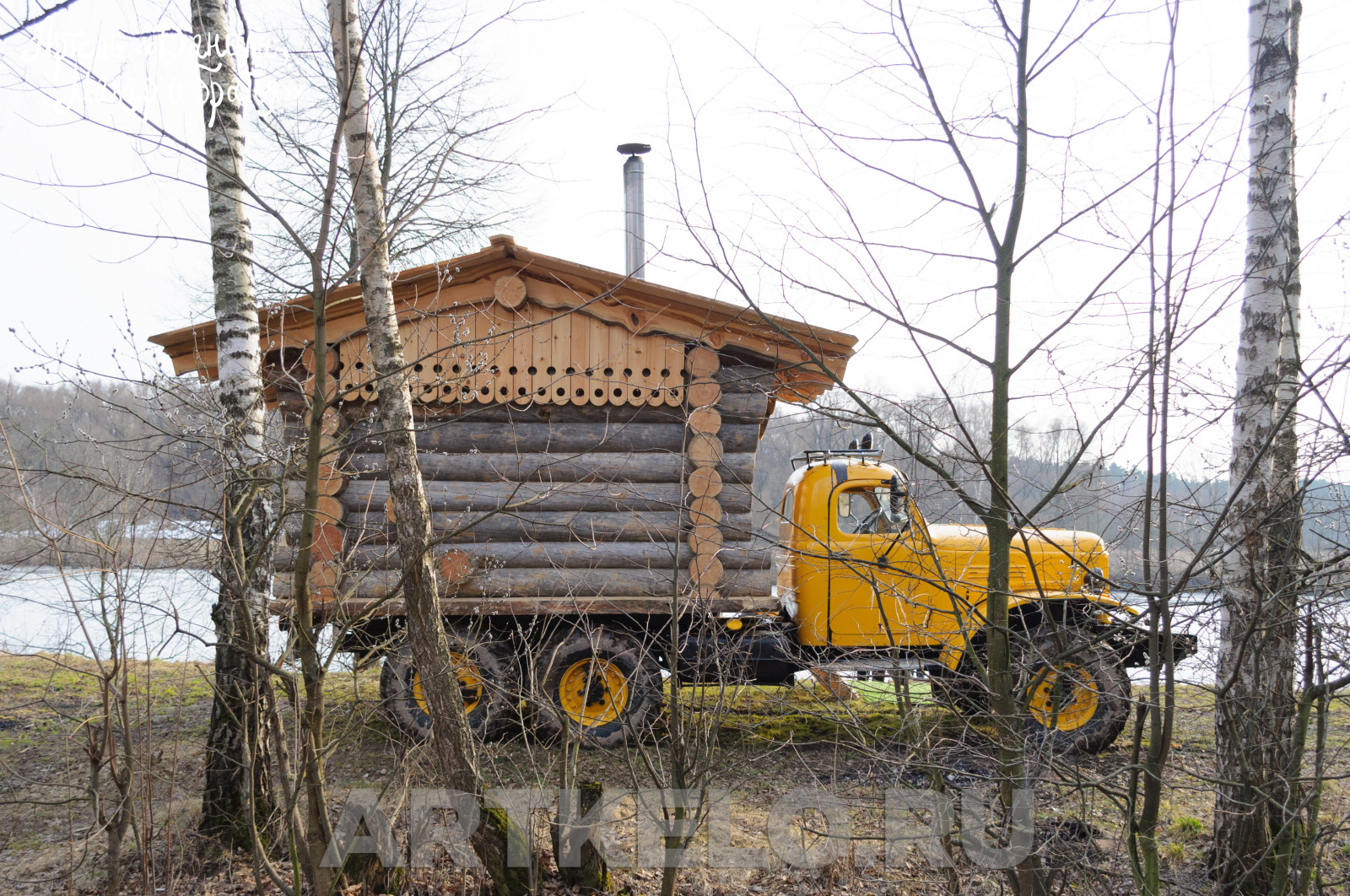 Обложка проекта: Баня на колесах
