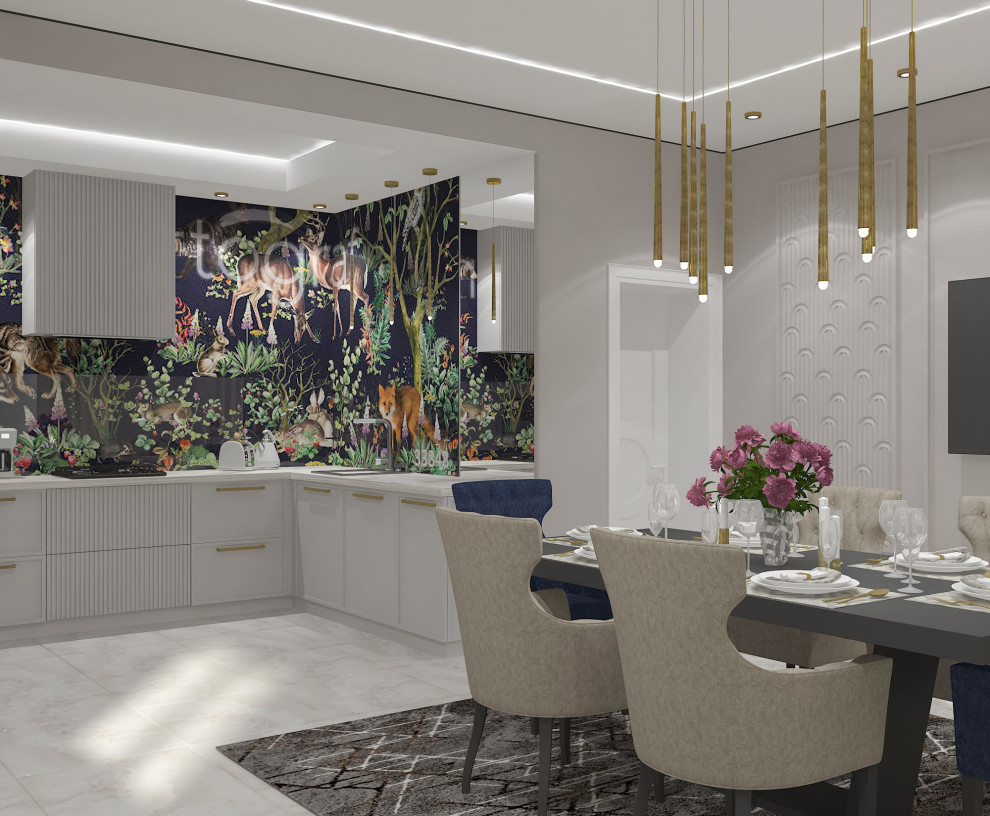 кухня - столовая