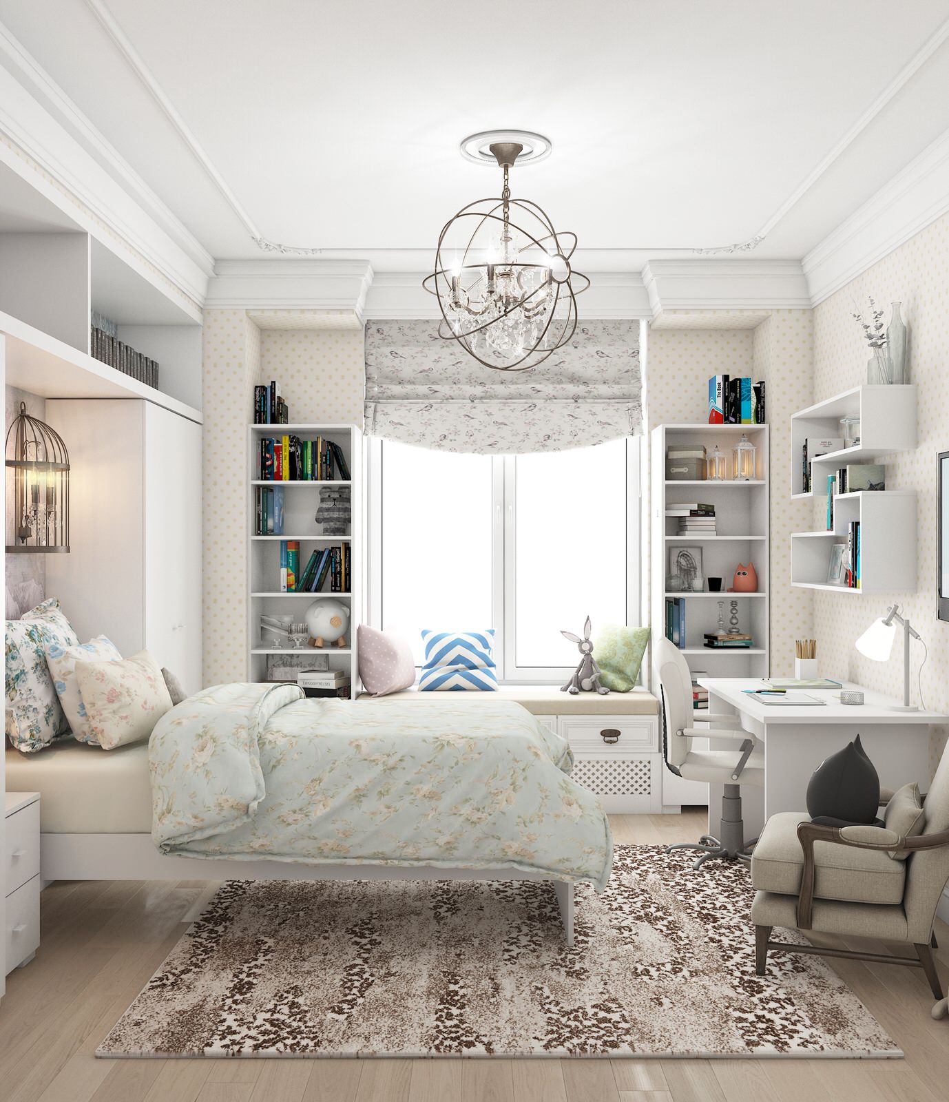 Обложка проекта: Uni White для девочки подростка